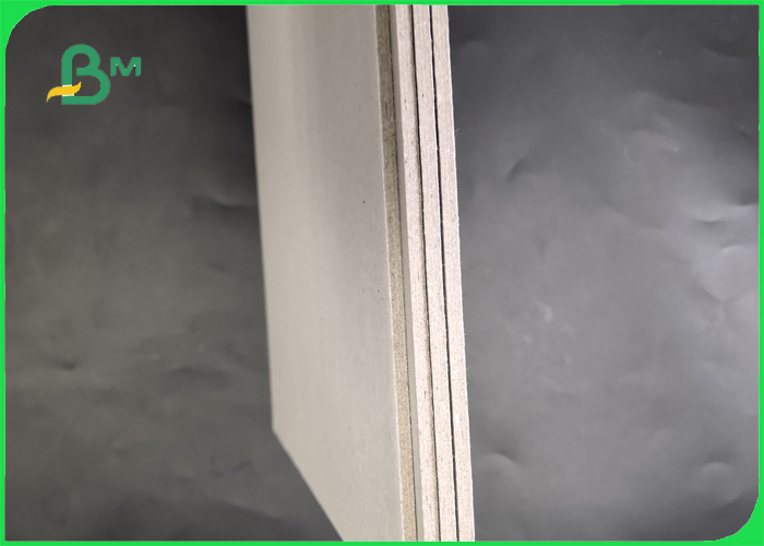 Grade AAA 4mm 3mm 2.5mm Grey Board All Grey With Recycled Pulp Extensive Use