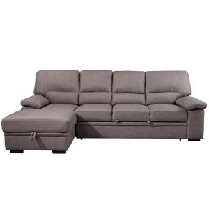 Antiwear Sectional Folding Sofa Bed With Storage Multipurpose