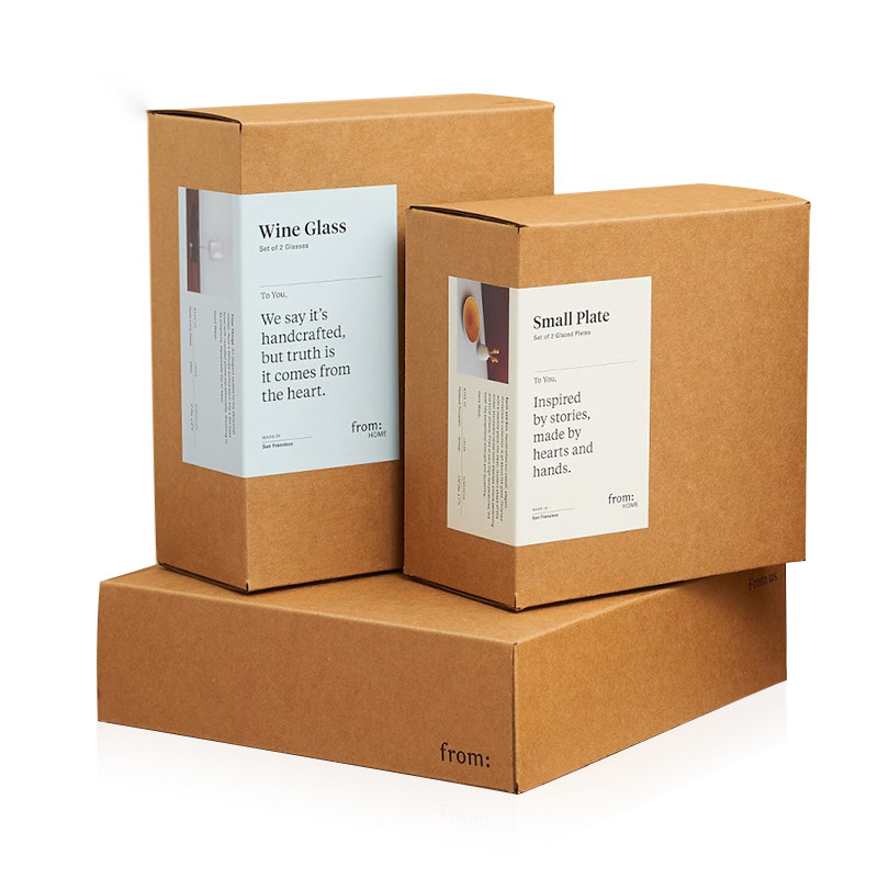 Biodegradable Soap Corrugated Mailer Boxes C2S Art Paper Flat Corrugated Boxes