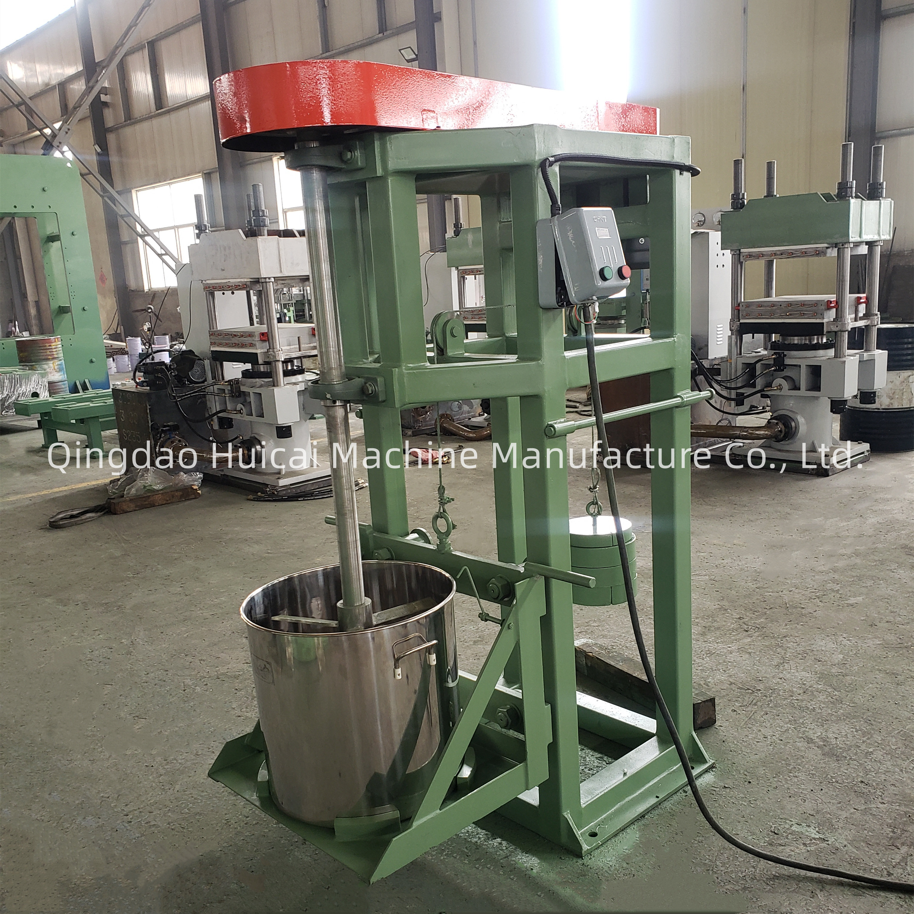 Floor Tile Vulcanizing Press Rubber Tile Hot Press Making Machine with 220v Voltage