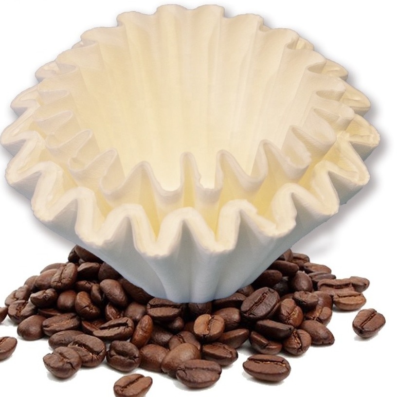 Unbleached Basket Coffee Filter Papers