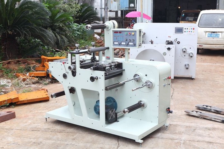 Automatic Label Rotary Die Cutting Machine With Slitting