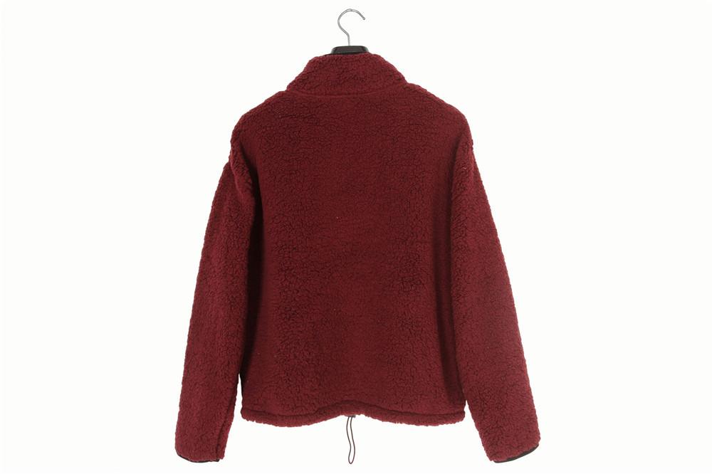 Ladies 100% Polyester 1/4 Zipper Casual Pullover Apparel