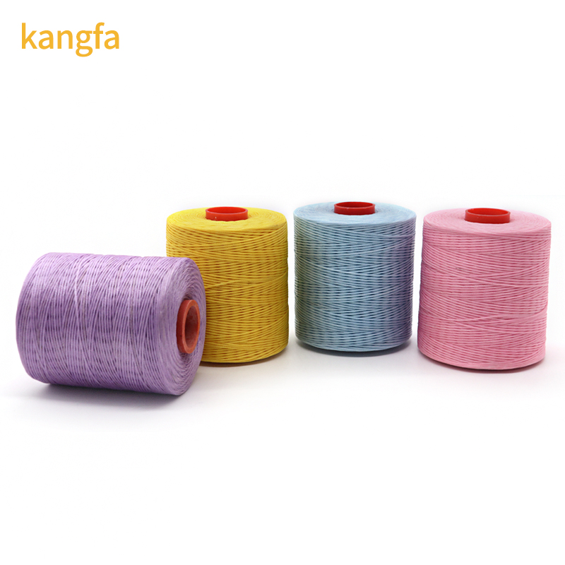 260m Leather Sewing Flat Wax Thread in 0.8mm Thickness with 240 Color Options