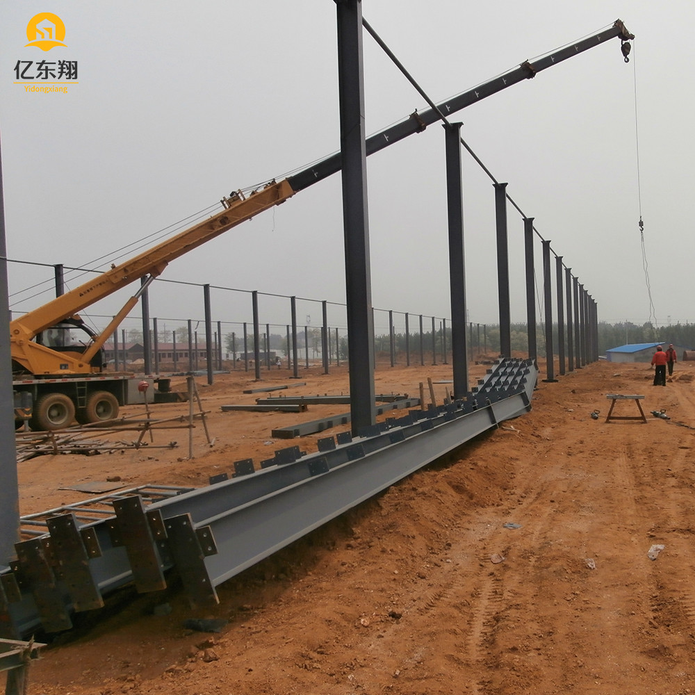 Customizable Steel Structure Factory Prefabricated Steel Frame Plant With Bolt Connection
