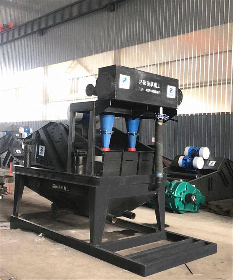 Cement Sand Recycling Machine Black Color Stable Operation For Artificial Sand