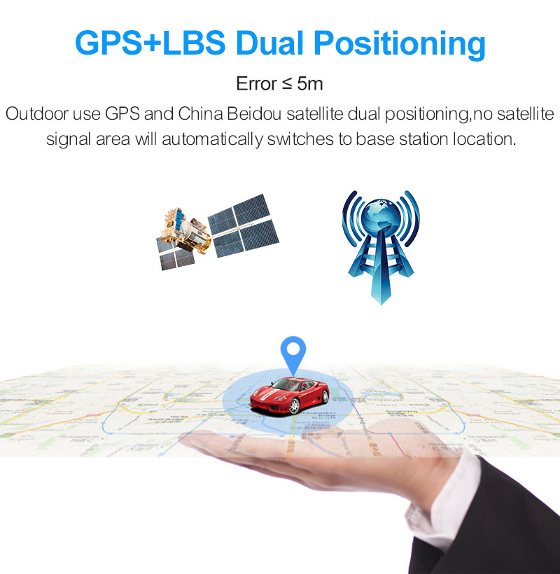 16pin Over Speed Alarm LBS Car Port Bus OBD GPS Tracker 36VDC