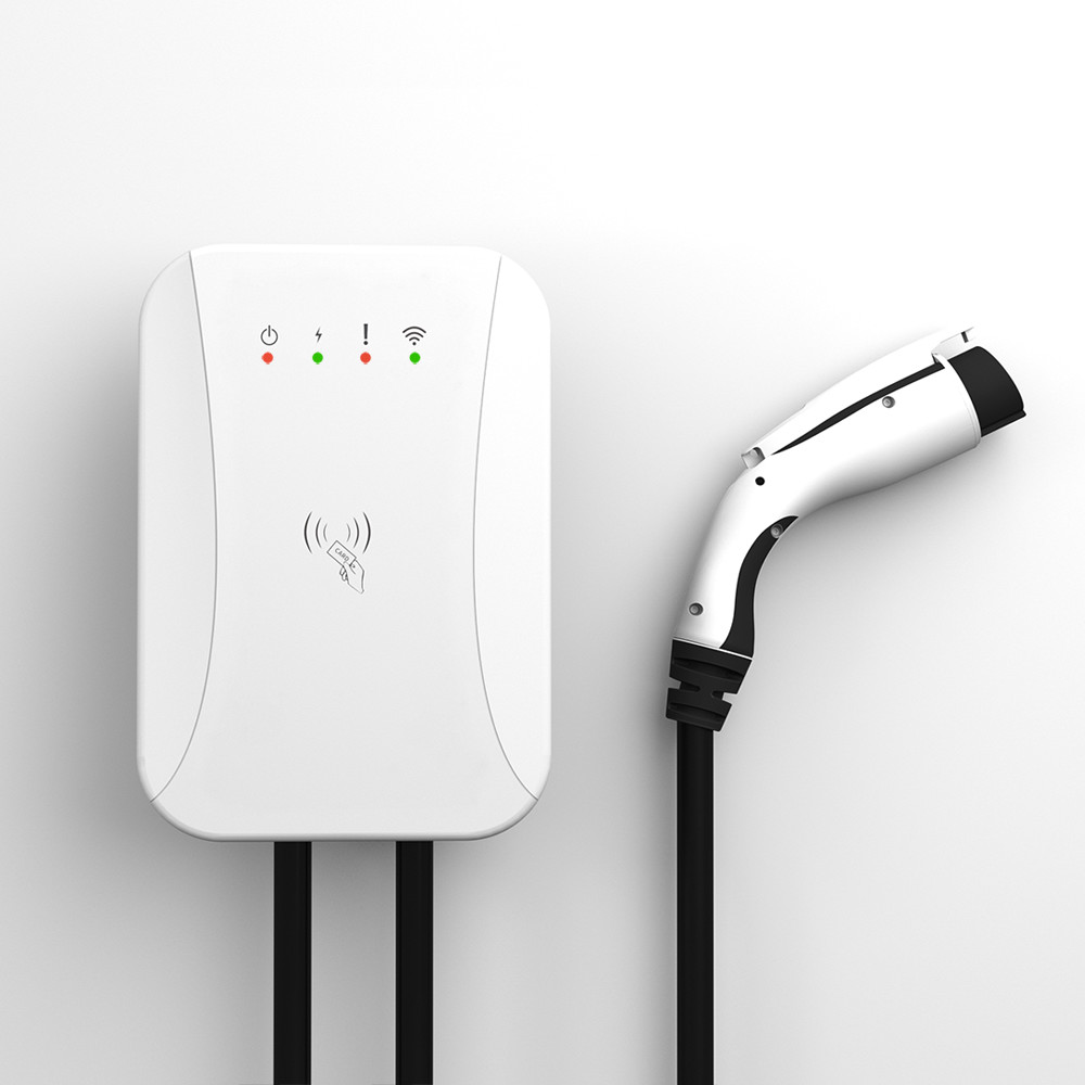AC Wallbox Wall Mounted Ev Charging Station 22kw Type2 GB/T Christmas