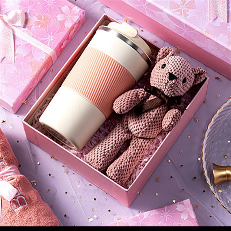 Ribbon Bow Tie Lid and Base Carton Box, Luxury Gift Paper Packaging Boxes