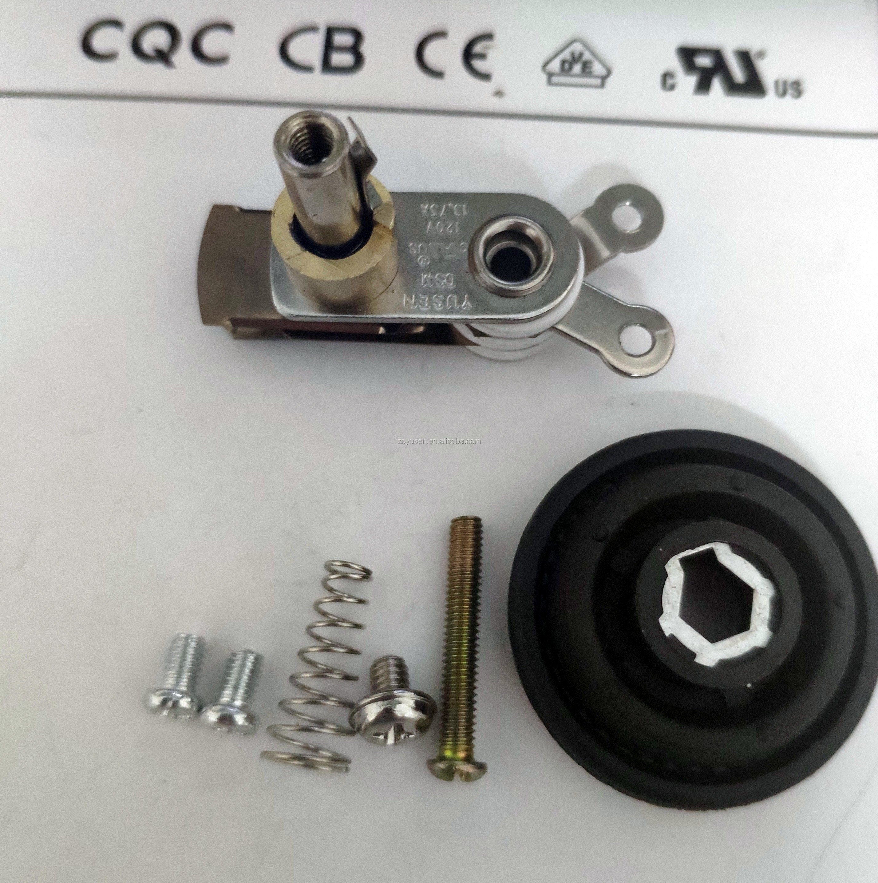 Temperature Control Made Easy Adjustable Bimetal Thermostat for Industrial Steam Iron