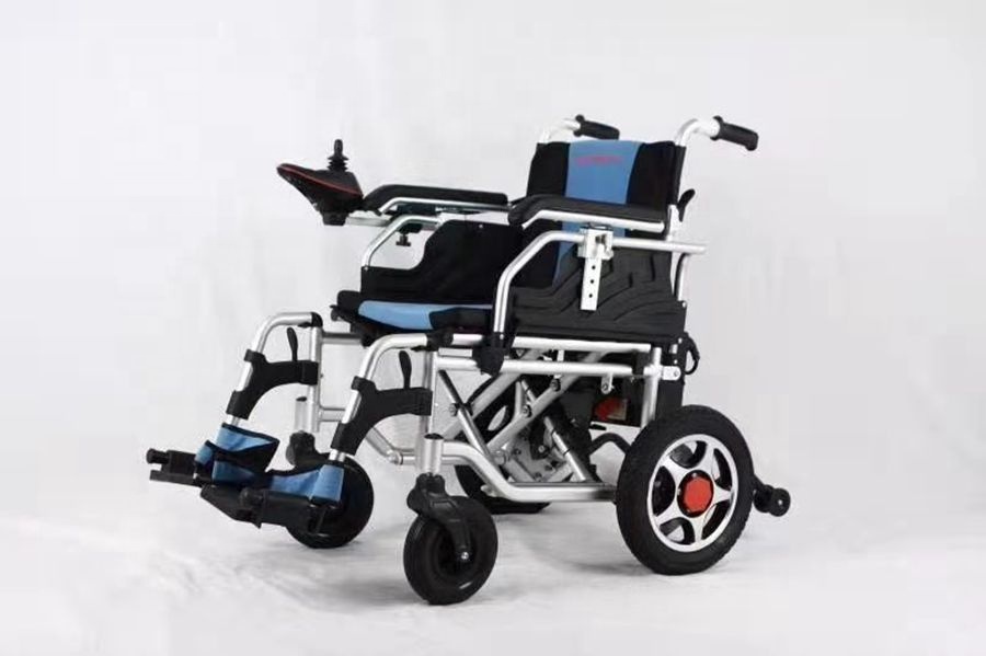 80CM 1800w Heavy Duty Foldable Adult Weight Power Assist Wheel Chair Electric Mobility Wheelchair for Travel Outdoor Use