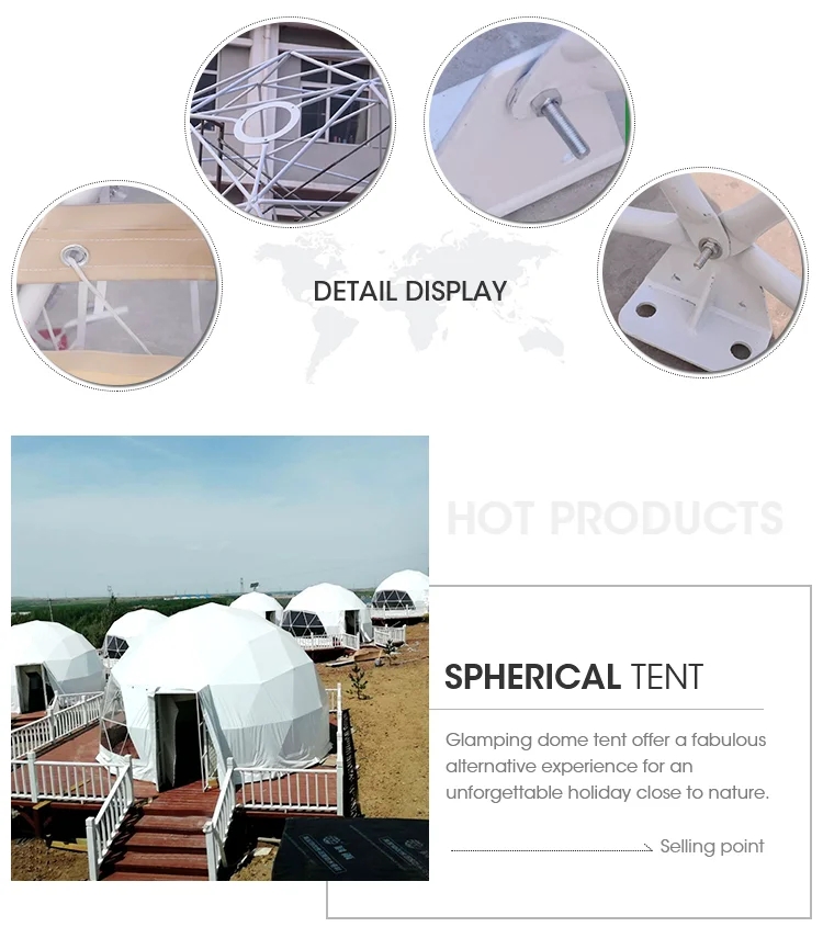 Commercial Hotel Inflatable Dome Tent Circus 100 Square Meter For Events