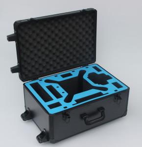 Buy cheap DJI Phantom 3 Aluminum Hard Case Black Trolley With Wheels 5.5 Kgs Fireproof product