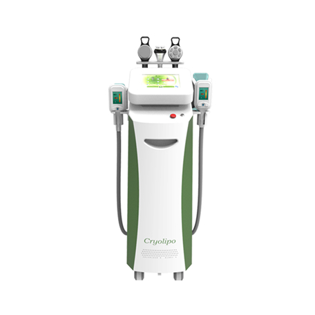 5 handles Vacuum+Cryo, Cavitation and RF multifunctional Cryolipolysis slimming machine