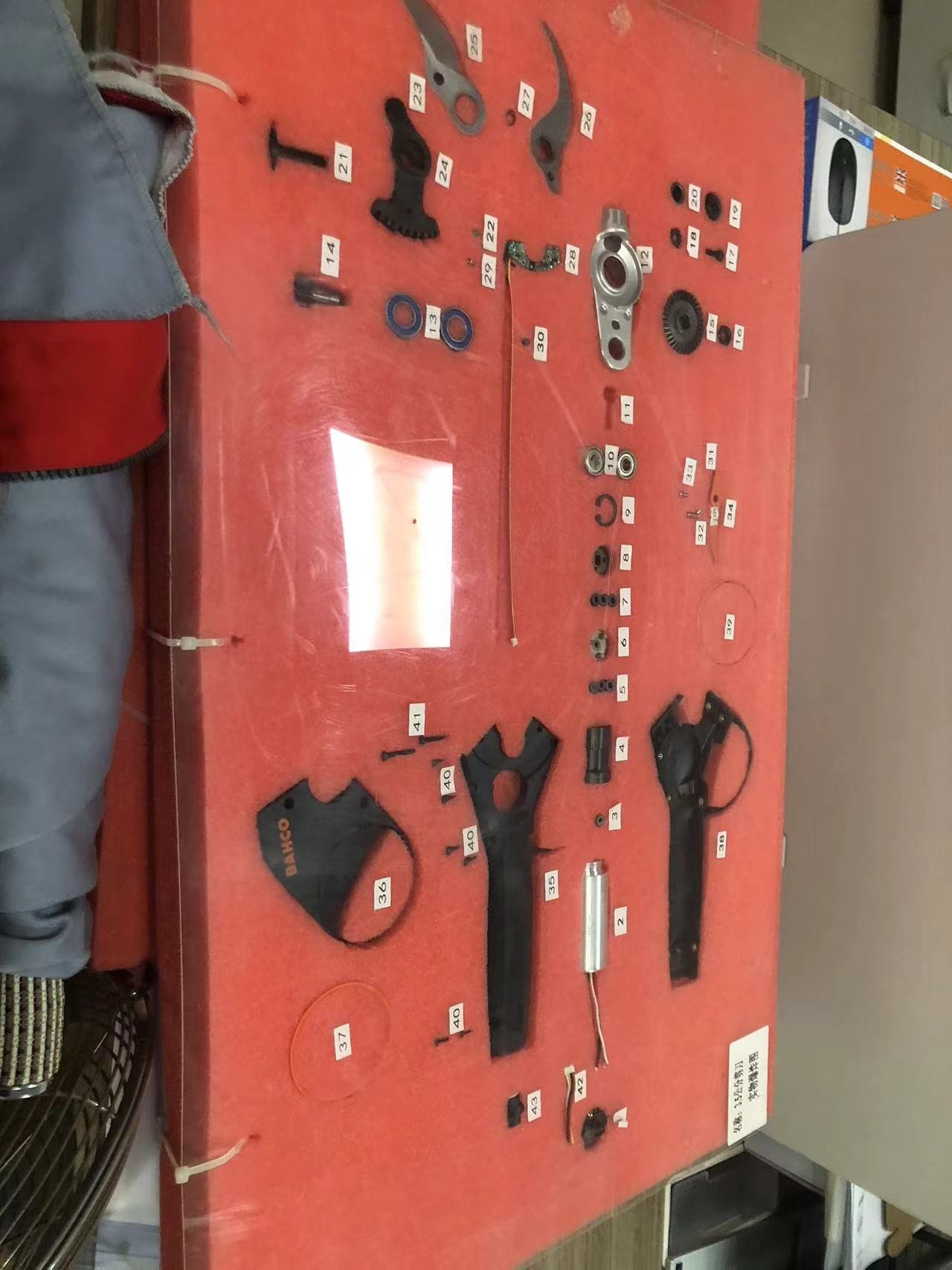 Turkey Semak Electric Pruner Plastics Injection Mold for Koham