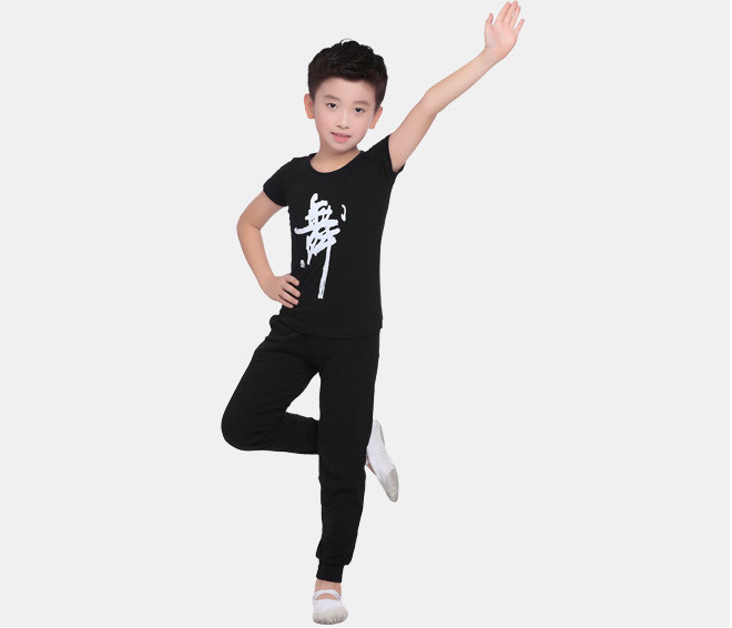 2018 nuevo chico de baile latino traje conjuntos niños Latina Camisa + pantalones traje Rumba Samba de Danza Latina comp