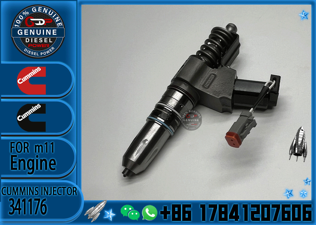 Diesel Common Rail Diesel Fuel Injector 341176 3411381 3411762 For Cummins QSN14 N14
