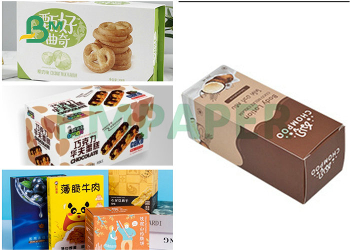 Fully Recyclable 270gsm 325gsm White Bleach Board For Food Packaging 