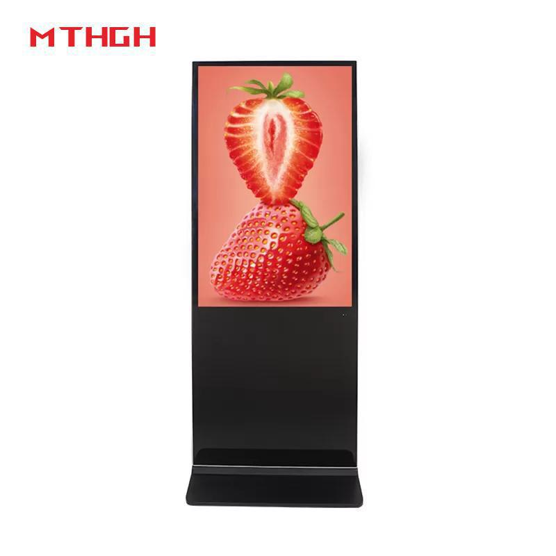 43 Inch Floor Standing Digital Signage Audio/Headphone Output And Mounting Options For OEM Suppliers 01