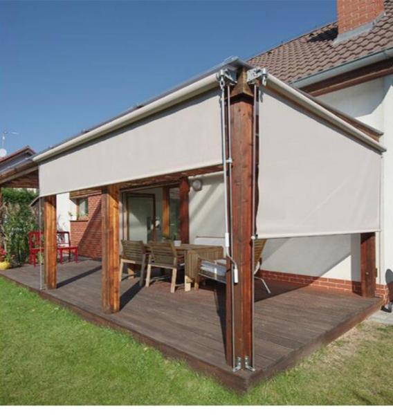 Large Outdoor Window Sunshade Windproof Shades Blinds Shutters Awnings