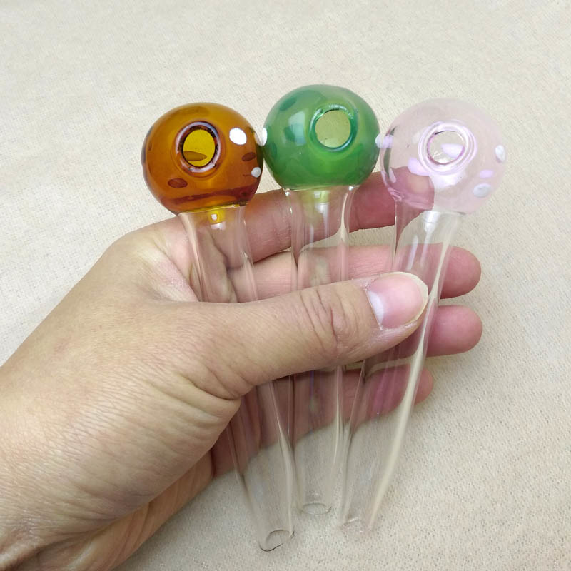 Heady Glass Smoking Pipe Multi Colors Dab Nail Hand Blown Production Technology