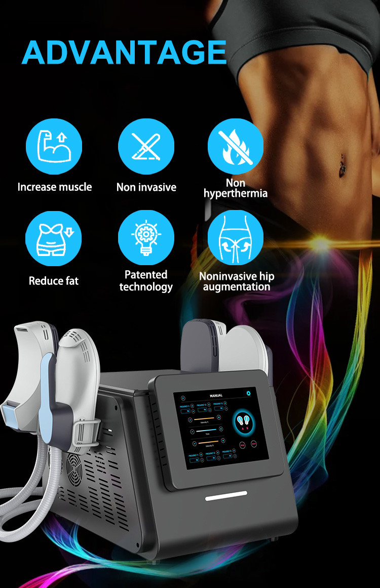 Dual Wave Body Sculpting Machine , Abdominal Fat Reduction Machine