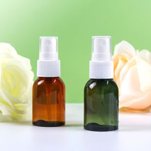 Buy cheap Wholesale Light-Blocking Leak-Proof Plastic Spray Bottles with Adjustable Nozzle for Skincare and Travel product