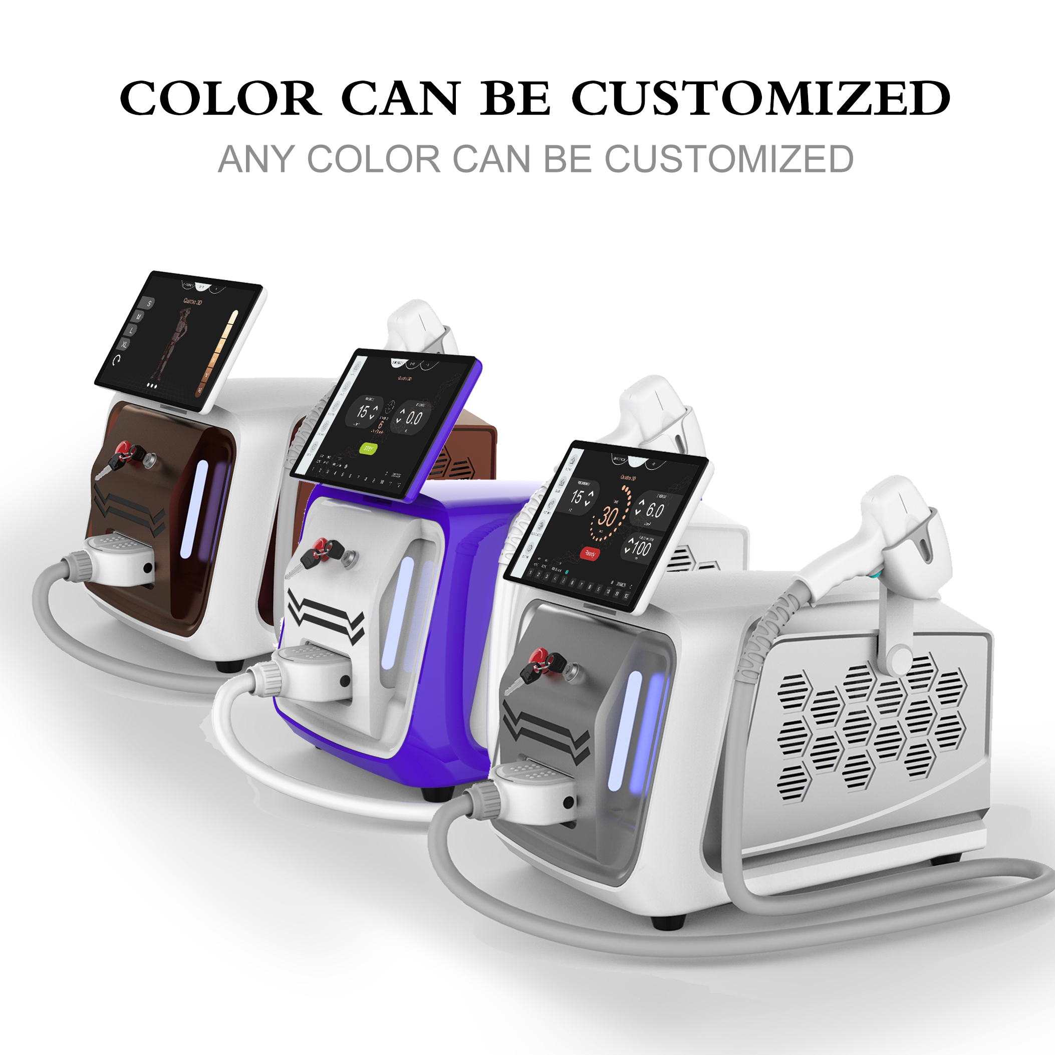 Commercial Customized Portable Diode Laser Machine With 12*20mm Spot Size
