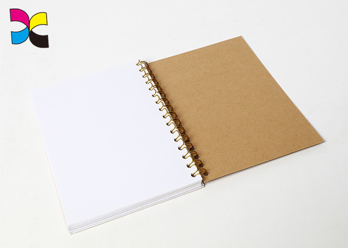 Custom Spiral Bound Notebook Paperback Letter Head Pad Design & Printing