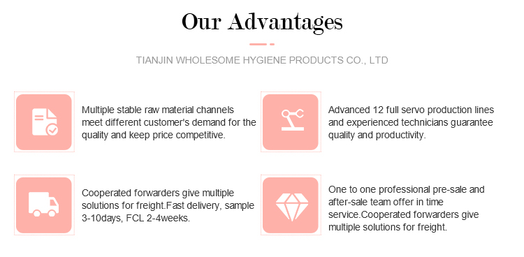 Cleaning Function Organic Cotton Tampons for Women's Menstrual Care Necessities