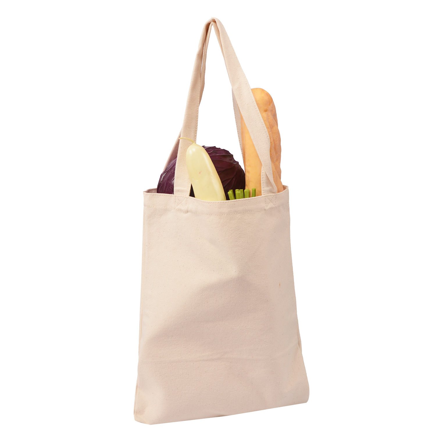 Advertising Plain Custom Printed Fabric Bags Colorful 100% Cotton Non Toxic Material