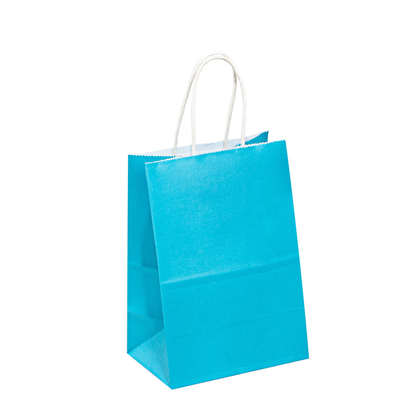 OEM ODM Service Reusable Paper Shopping Bags With 8 Color Flexo Printing