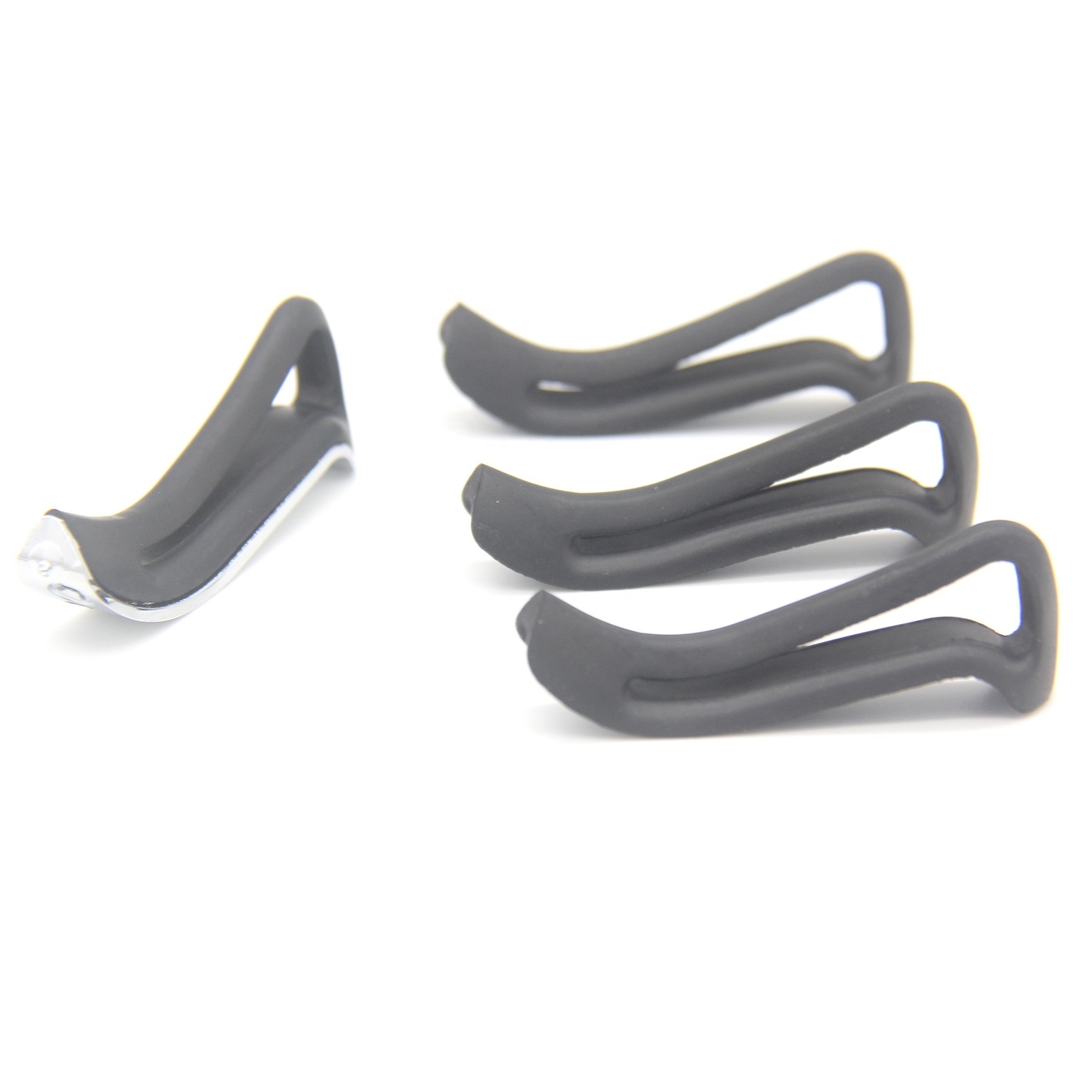Custom Silicone Case Cover on Metal Elastomer Earhook for Muse Brainlink Conductive Silicone Earhook