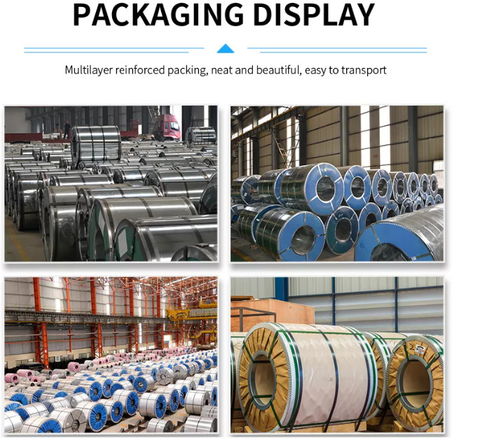 Hot Dipped Galvanized Steel Coil DX51D Z275 Z350 Cold Rolled GL Steel Coil