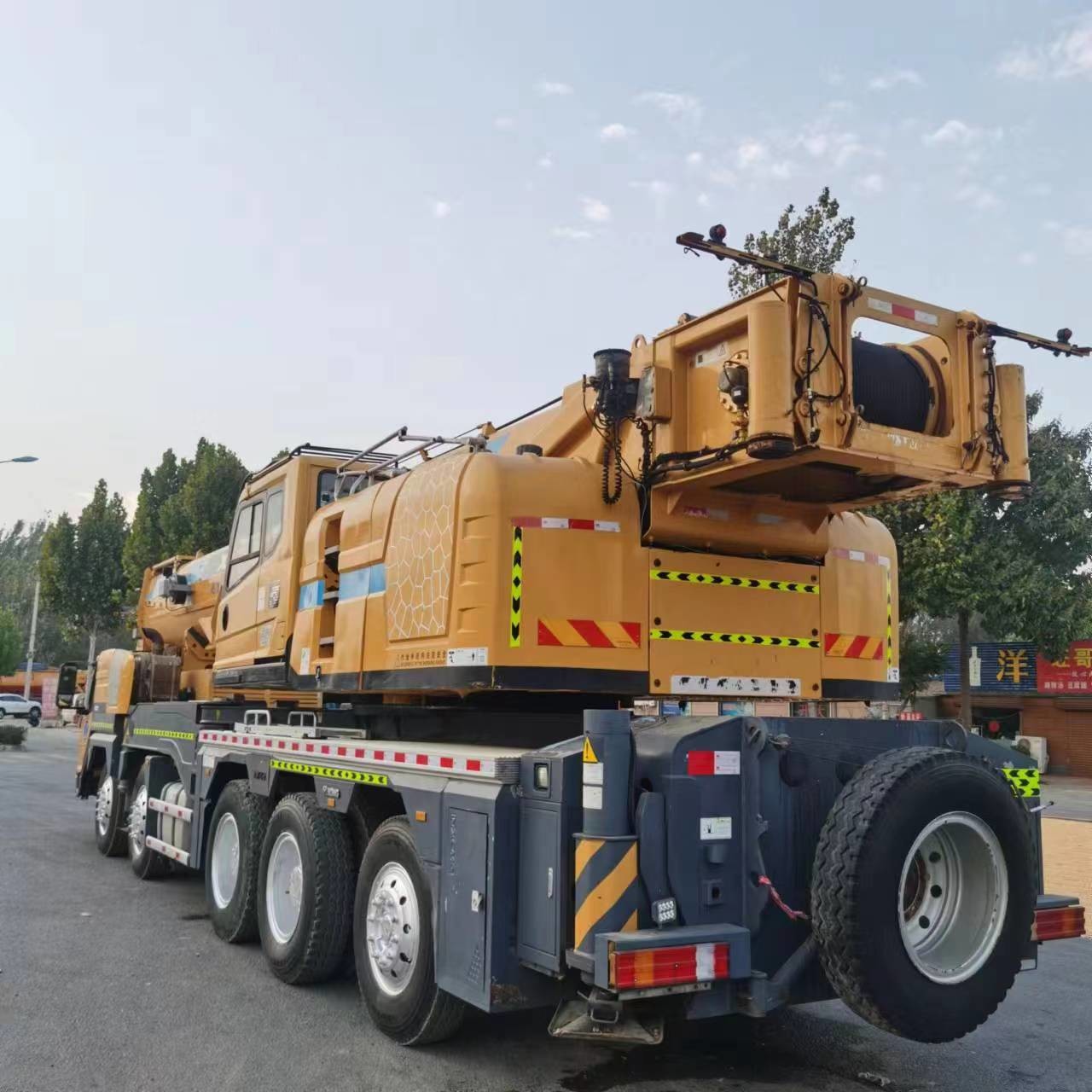 Second Hand Truck Crane Lifting Equipment XCMG XCT110 110 ton truck crane