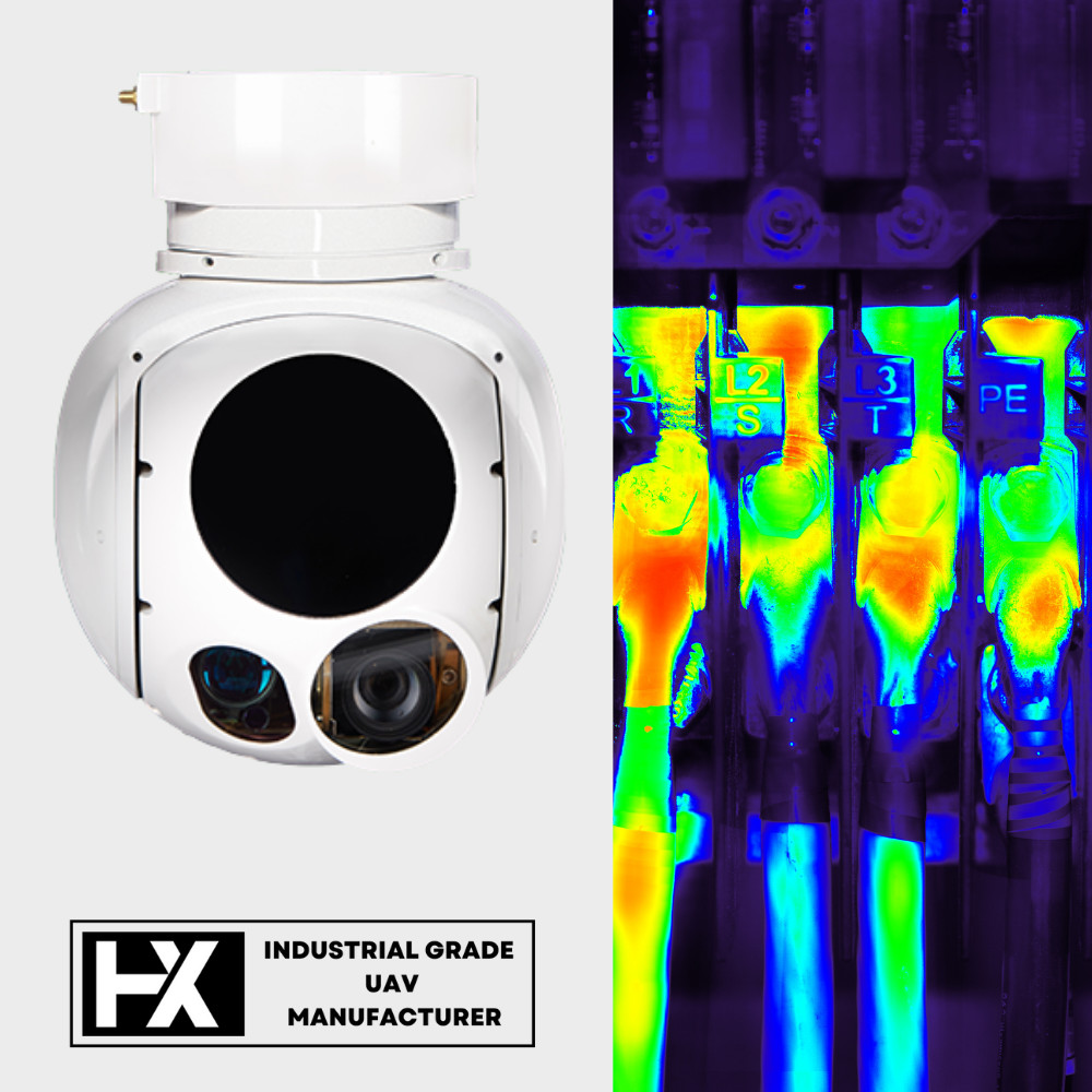 Automatic Capture Tracking UAV Gimbal Camera 30X Zoom HD Camera Gimbal HXTS10
