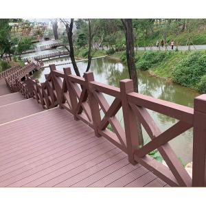 Buy cheap WPC Fence Panel 2000x1200mm Wood Plastic Composite Railing product