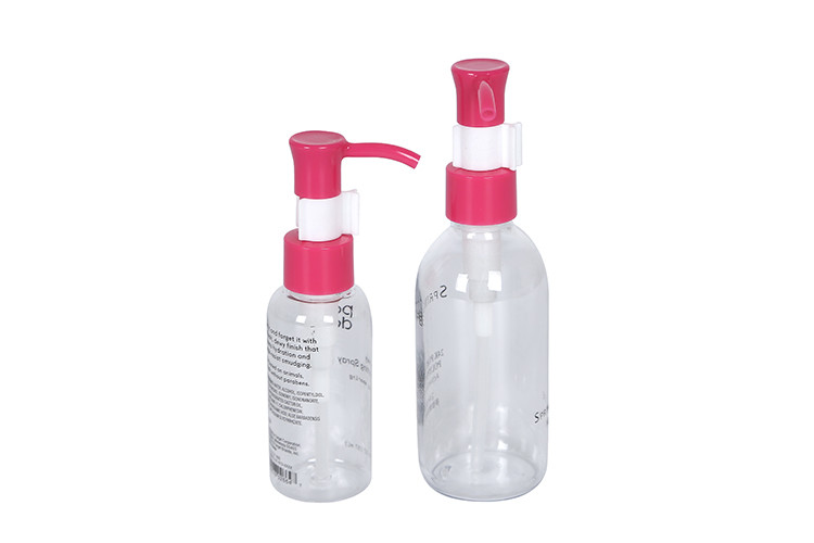 2oz 4oz PET Makeup Remover Dispenser Bottle With Screw Cap Pump Press oil Bottle