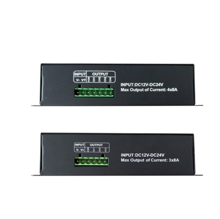DMX512 RGB RGBW LED DMX Decoder With Engineering Sub Controller