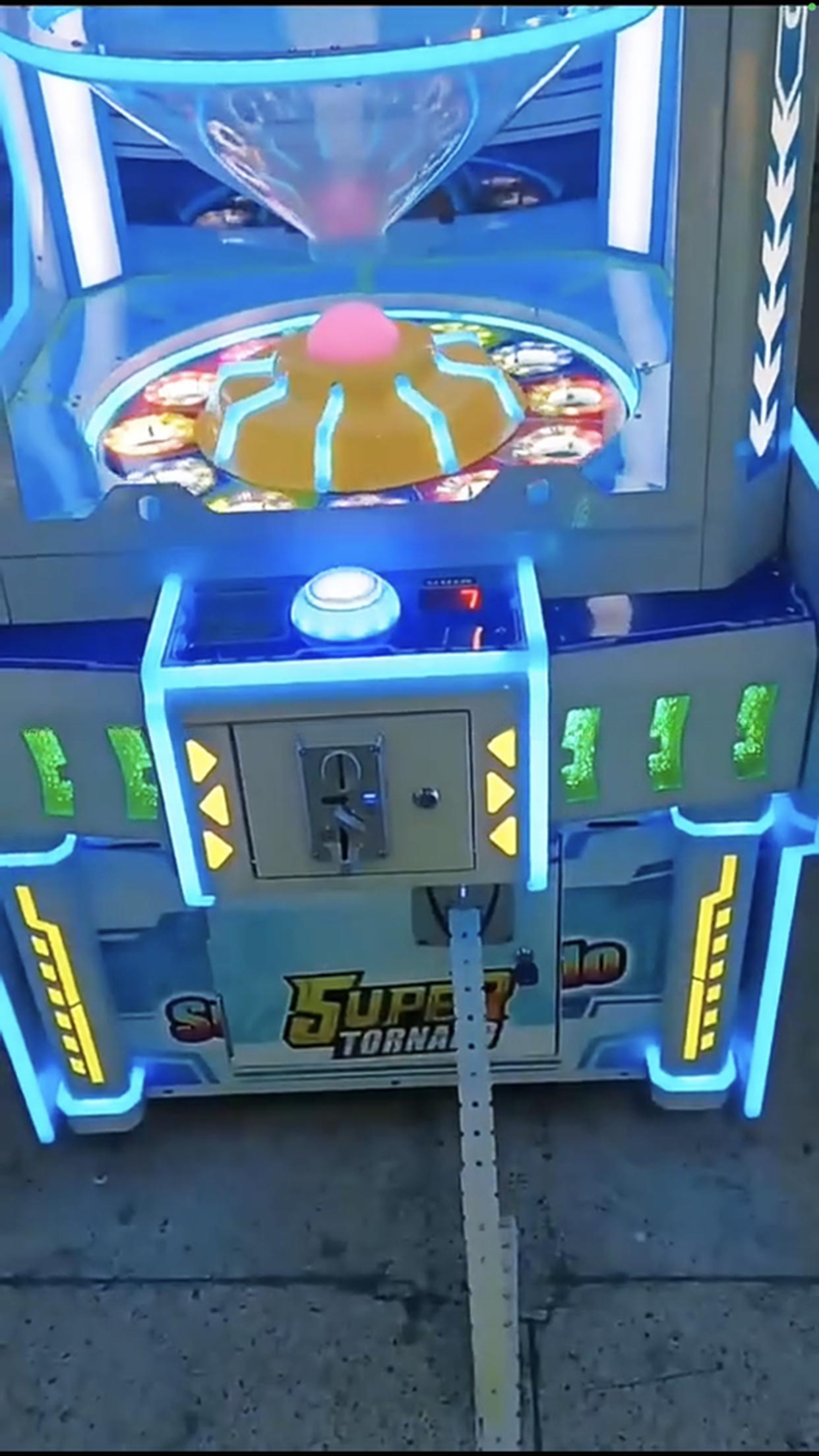 Super Tornadic Slot Machine Ticket Redemption For Entertainment Center