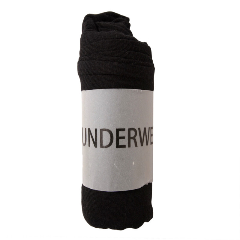 Black Slim Fit Boxers 95% Cotton 5% Spandex Breathable Underwear For Men