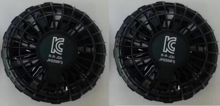 Outdoor Cooling Vest Fan Wearable Fan Cooling Vest 5V 7.4V 12V