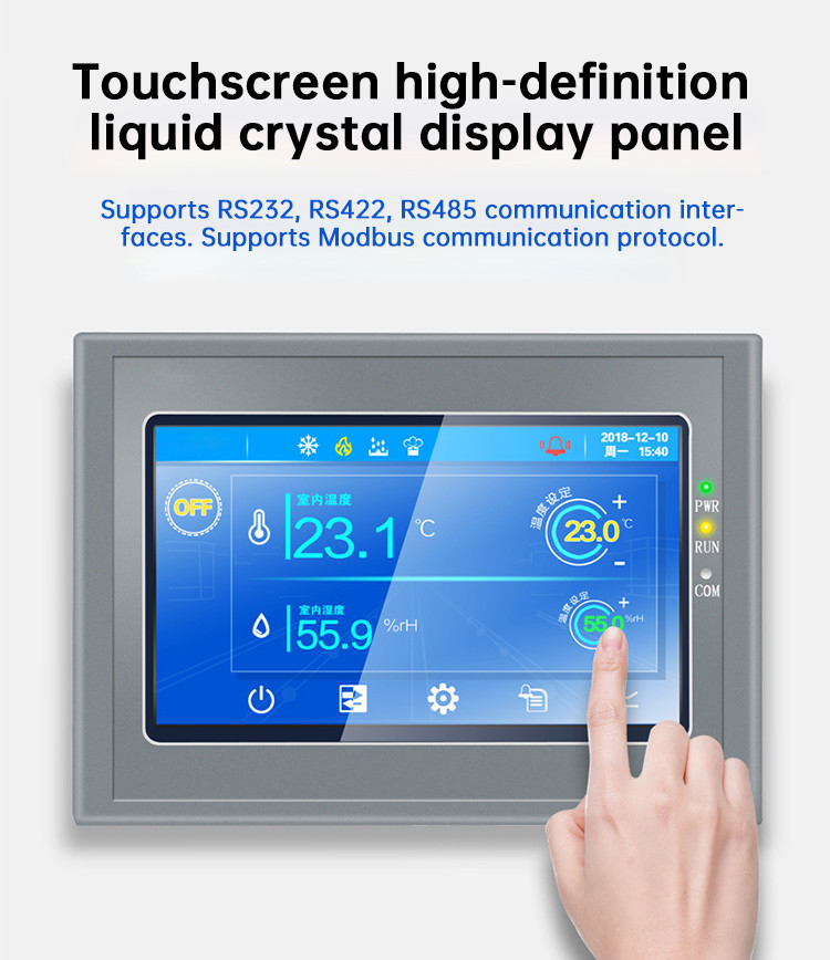The latest technology is used to create precise air conditioners with constant temperature and humidity, which are applied in data center cooling