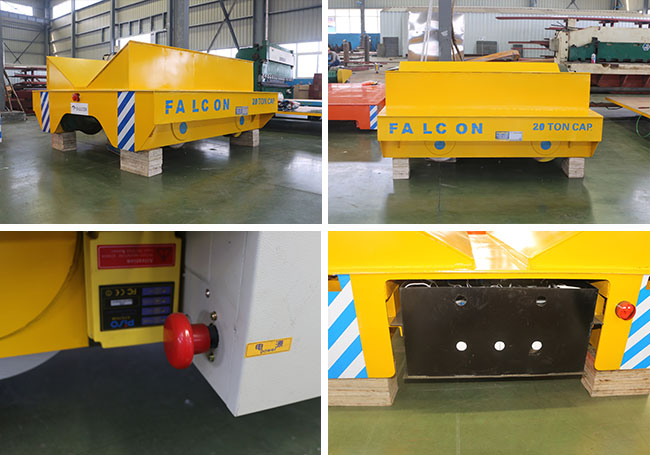 Wireless Control Transport Wagon Electrical Coil Transport Bogie