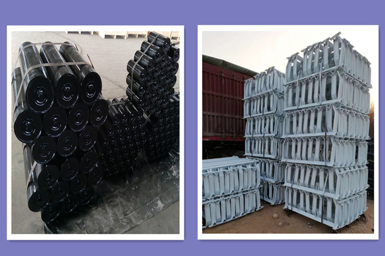 Conveyor Spare Sparts 35 Degree Groove Angle Roller Idler Frame Trough Model