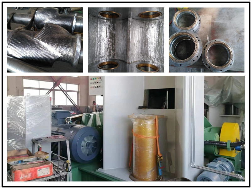 75L 55KW Rubber Kneader Machine Internal Mixer For Rubber