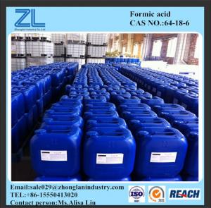 China Cas No. 64-18-6 Industrial Production Formic Acid HCOOH on sale