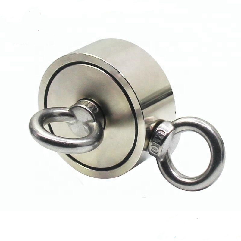 Strong Retrival Cup Shape Double Face Fishing Magnet Holder with 300KG Pull Force