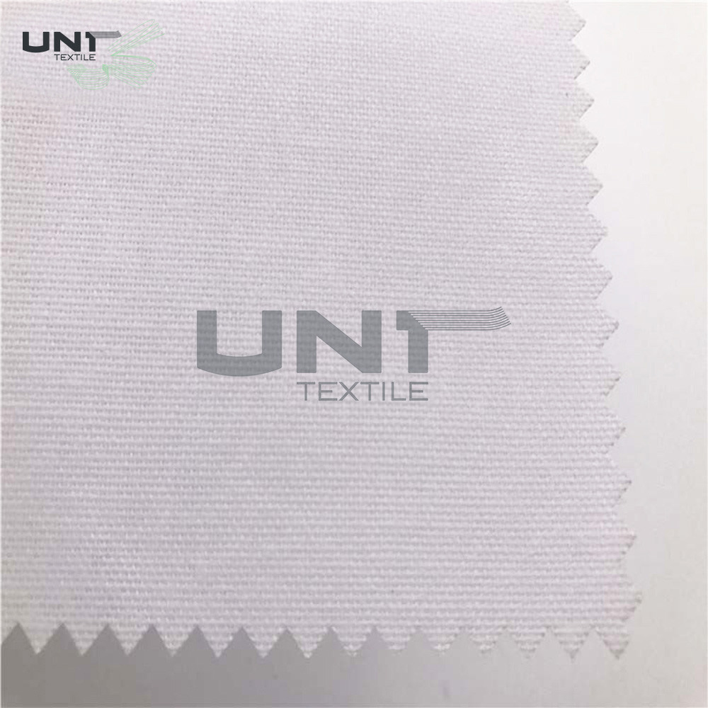 Adhesive Shrink Resistant Fusible Interlining Fabric Woven 112cm