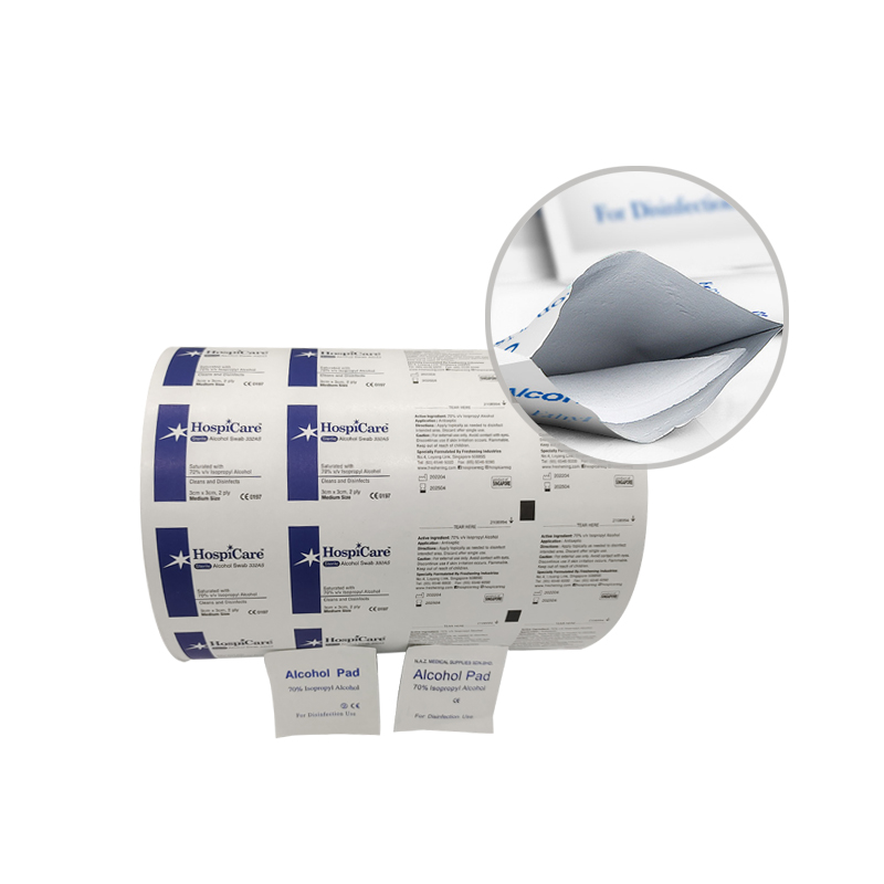 Gravure Printing Packaging Material 8 Colors Roll Film Laminated Aluminum Foil Film